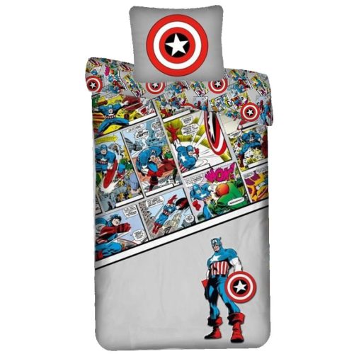 Avengers Comic Bed Linen 140×200cm, 65×65 cm