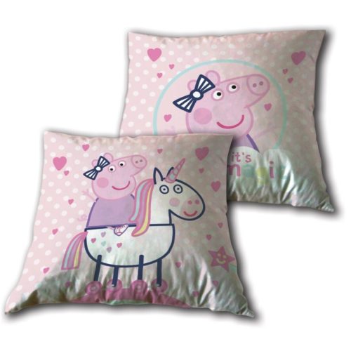 Peppa Pig Unicorn pillow, decorative cushion 35x35 cm