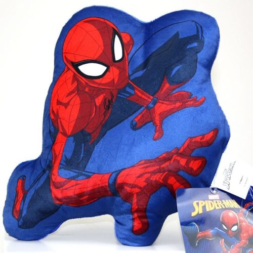 Spiderman shaped pillow, decorative cushion 35x25 cm