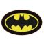Batman shape pillow, decorative pillow 37x23 cm