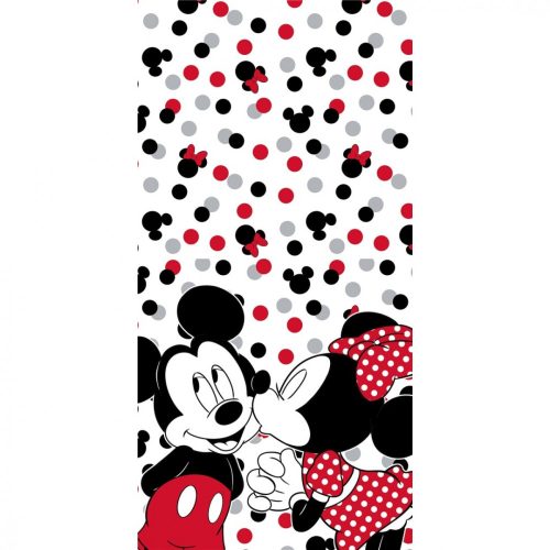 Disney Minnie, Mickey Love bath towel, beach towel 70x140cm