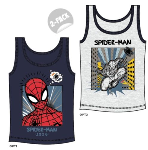 Spiderman kids undershirt 2 pieces set 110-140 cm