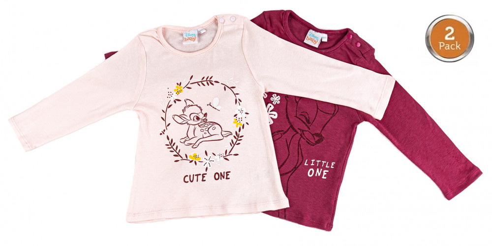 Disney Baby T-Shirt für Mädchen ~ Bambi Winnie Pooh Marie Gr 62-92 