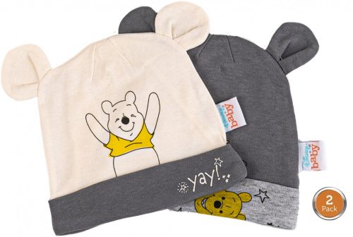 Disney Winnie the Pooh baby hat set of 2 set 62 68 cm