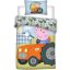 Peppa Pig George's Tractor children's bedding set 100×135cm, 40×60 cm