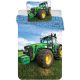 Tractor Green children's kindergarten bedding cover 100×140cm, 40×45 cm