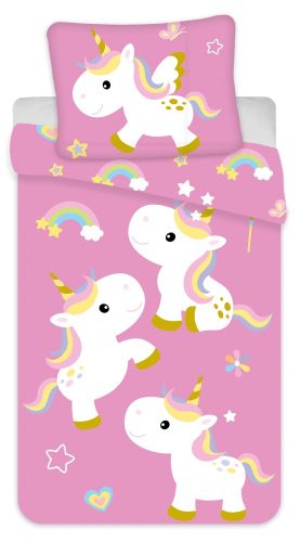 Unicorn Fun Bed Linen 135×200 cm, 80×80 cm