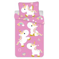   Unicorn Fun children's bedding set 100×135 cm, 40×60 cm