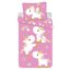 Unicorn Fun children's bedding set 100×135 cm, 40×60 cm