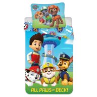   Paw Patrol on Deck Paws children's bedding 100×135 cm, 40×60 cm