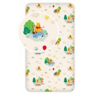 Disney Winnie the Pooh Play Fitted Sheet 90x200 cm