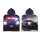 Police car beach towel poncho 50*100cm