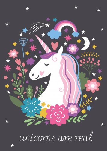 Unicorn polar blanket <mg-auto=3002466>100*140cm