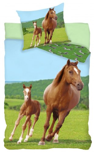 Horses Bed Linen 140×200cm, 70×90 cm