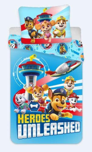 Paw Patrol Bed Linen 135×200cm, 80×80 cm