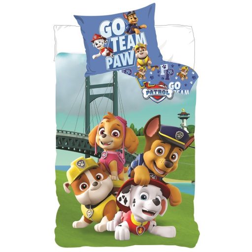 Paw Patrol Go Team Paw children's bedding set 100×135cm, 40×60 cm