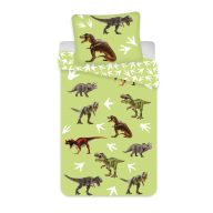  Dinosaur Green children's bedding set 100×135cm, 40×60 cm
