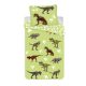 Dinosaur Green children's bedding set 100×135cm, 40×60 cm