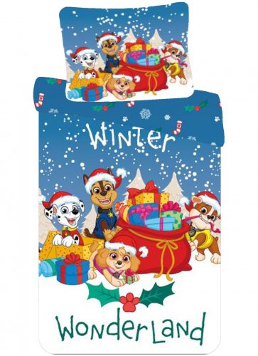 Paw Patrol Holiday Christmas Bed Linen 140×200cm, 70×90 cm