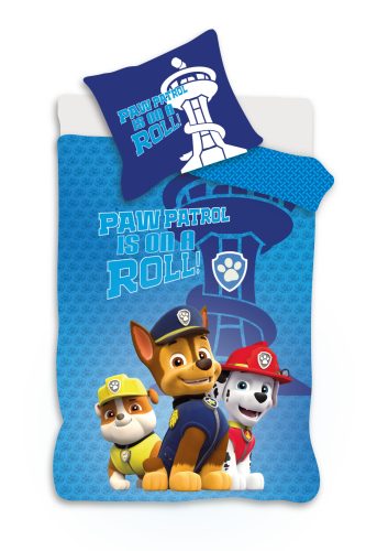 Paw Patrol Roll Kids Bed Linen <mg-auto=3002488>100×135cm, 40×60 cm