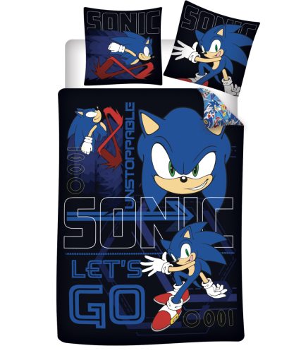 Sonic the Hedgehog <mg-auto=3002043>Unstoppable Bed Linen 140×200cm, 70×90 cm