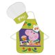 Peppa Pig Yum kids apron set of 2 pieces