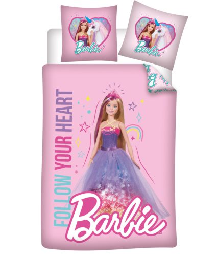 Barbie Follow Your Heart Kids Bed Linen <mg-auto=3002488>100×135 cm, 40×60 cm