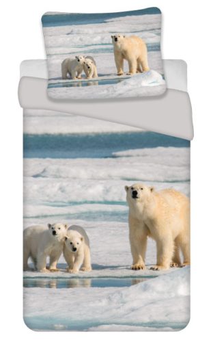 Polar Bear Family Bed Linen 140×200cm, 70x90 cm