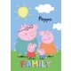 Peppa Pig Family Fleece Blanket 100x140cm