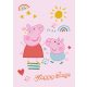 Peppa Pig Happy Days polar blanket 100x140cm