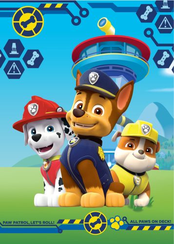 Paw Patrol polar blanket 100x140cm