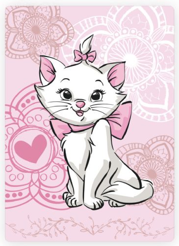 Disney Marie cat <mg-auto=3002297>Aristocats polar blanket 100x140cm