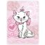 Disney Marie Aristocat  fleece blanket 100x140cm