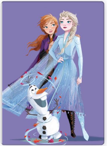 Disney Frozen Purple polar blanket 100x140cm