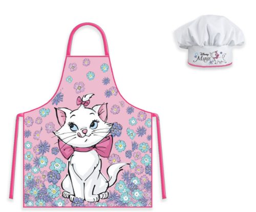 Disney Marie Kitten <mg-auto=3002048>Flower Garden kids apron set of 2 pieces