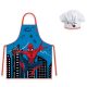 Spiderman City Children's apron 2-piece set