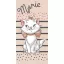 Disney Marie Yummy cat bath towel, beach towel 70x140cm