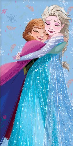 Disney Frozen Hug bath towel, beach towel 70x140 cm