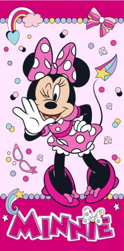 Disney Minnie Funny bath towel, beach towel 70x140 cm