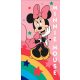 Disney Minnie Rainbow Star bath towel, beach towel 70x140 cm