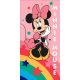 Disney Minnie Rainbow Star bath towel, beach towel 70x140 cm