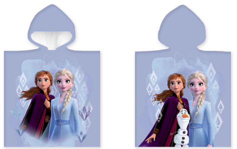 Disney Frozen beach towel poncho 50x100 cm