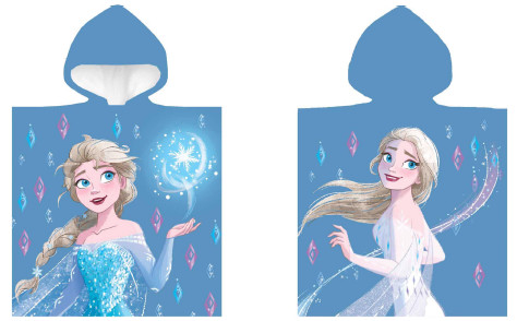 Disney Frozen Snow beach towel poncho 50x100 cm