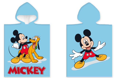 Disney Mickey , Pluto beach towel poncho 50x100 cm