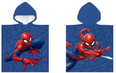 Spiderman Hero beach towel poncho 50x100 cm