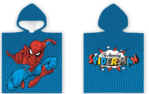 Spiderman The Amazing beach towel poncho 50x100 cm