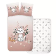 Disney Marie Ombre bedding set 140x200cm, 70x90 cm
