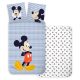Disney Mickey Strip Kids Bed Linen 100×135 cm, 40×60 cm