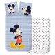 Disney Mickey Strip Kids Bed Linen 100×140 cm, 40×45 cm