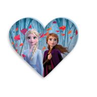   Disney Frozen Leaf shaped pillow, decorative pillow 35x30 cm Velour